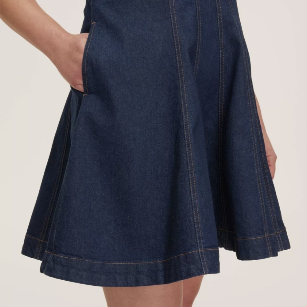 Kate Spade Denim Mini Dress - Picture 3 of 5